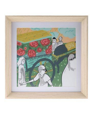 شبابنا×هناك عمل فني بإيطار من مجموعة مكة 1953 - رقم 8308-1-C