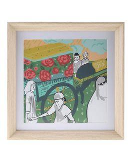 شبابنا×هناك عمل فني بإيطار من مجموعة مكة 1953 - رقم 8308-1-C