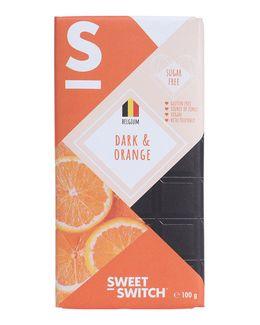 Sweet Switch Belgian Dark Chocolate & Orange 100 Gm